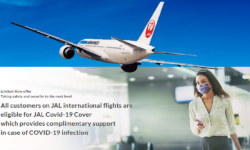 Japan Airlines COVID-19 Cover