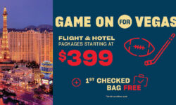 Games on for Vegas (Flight and Hotel) (Air Canada Vacation)