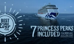 Princess cruise promo – 7 Princess Perks Included
