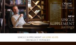 SINGLE SUPPLEMENT AS LOW AS 0% ON SELECT VOYAGES (Regent Seven Sea Cruises)