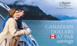 CANADIAN DOLLARS AT PAR savings (Regent Seven Sea Cruises)