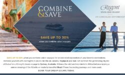 COMBINE AND SAVE (Save up to 30%) (Regent Seven Sea Cruises)